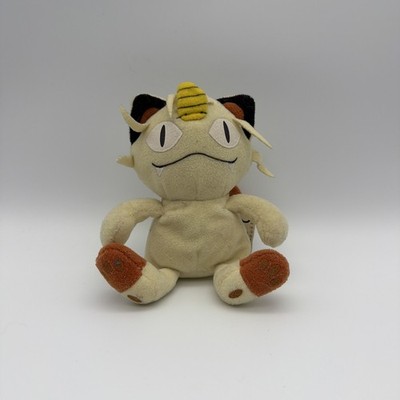 Plüsch Stofftier: Nintendo Pokemon Mauzi von 1999 Meowth vintage retro 17cm