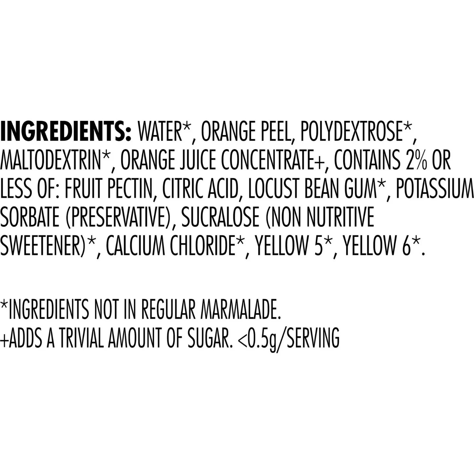 (2 pack) Smucker's sugar free Orange marmalade, 12.75 oz.....