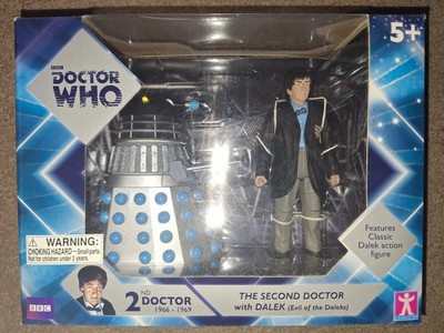 Doctor Who Figure Set Second Doctor&Dalek (Evil of the Daleks) Patrick Troughton