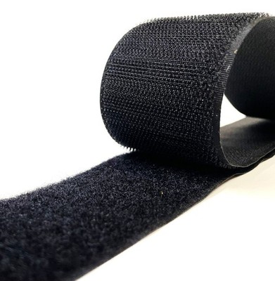 Klett zum Aufnähen 20 mm & 25 mm schwarz weiß AUSVERKAUF