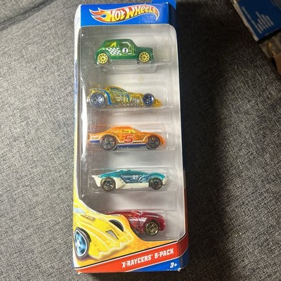 Hot Wheels 1:64 5-Car Pack - X-Raycers - Brand New - Unopened