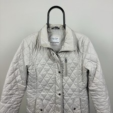 Nautica Women s Medium Grey Quilted Puffer Ja...