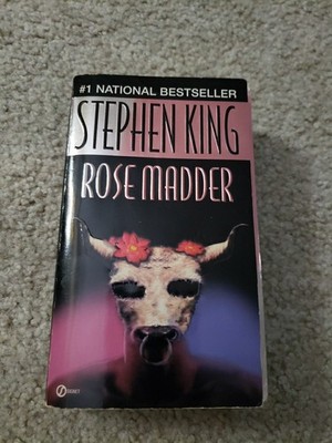 Rose Madder Paperback By Stephen King 1996 1st Signet Printing Horror Vintage 