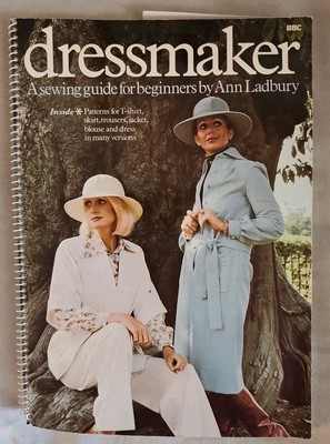 Vintage BBC Dressmaker Sewing Book Includes Uncut Patterns Guide for Beginners