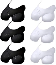 6 Pairs Shoe Crease Protectors for Most Sneakers - Men's 7-12, Women's 5-9
