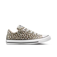 Converse Adult Street Low Top Cheetah Sneakers - Cream M9 / W11