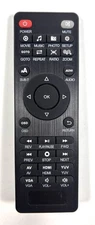 HDMI Media Player Black Mini 1080p Full-HD Ultra HDMI Media Player REMOTE ONLY