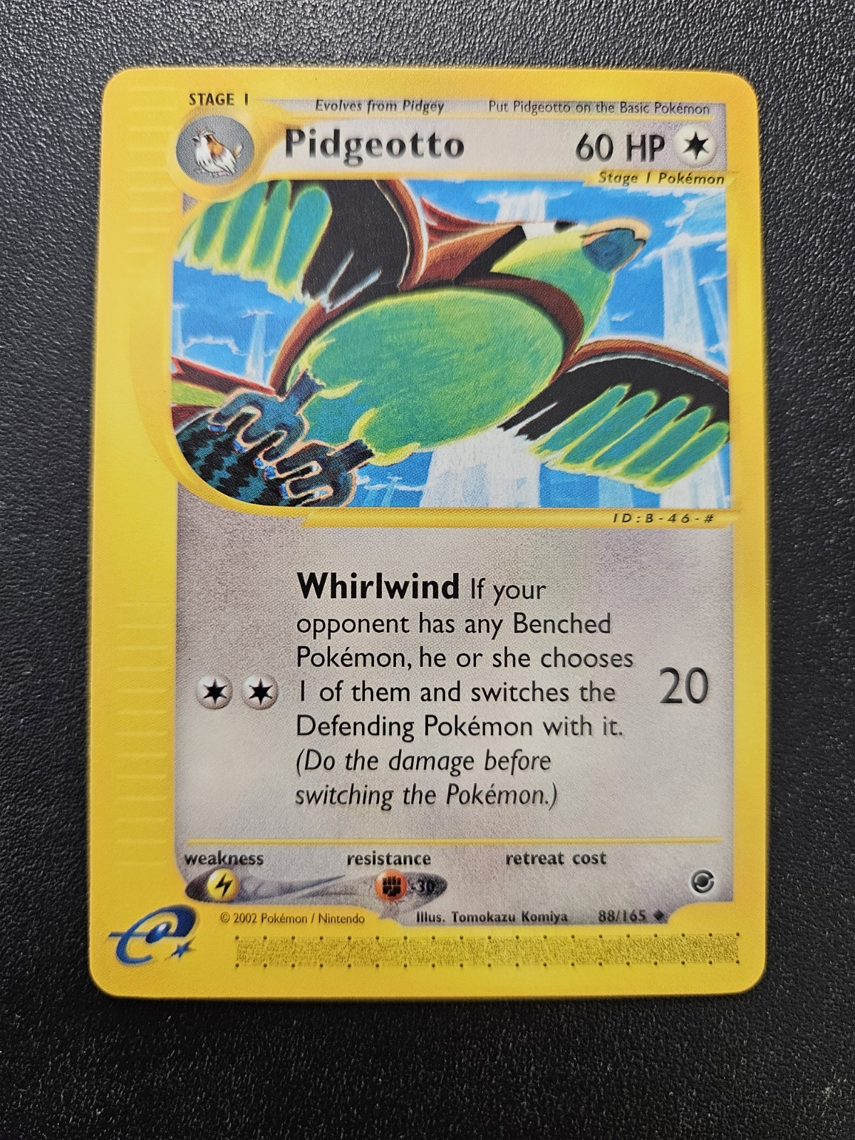 Pokemon Expedition Pidgeotto 88/165 NEAR MINT Komiya