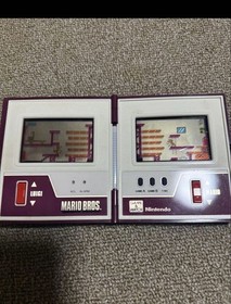 Nintendo Game & Watch Mario Bros Handheld Console Genuine