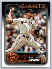 2024 Topps #83 Keaton Winn RC - San Francisco Giants