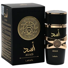 Asad by Lattafa perfume for unisex EDP 3.3 / 3.4 oz Cologne New in Box