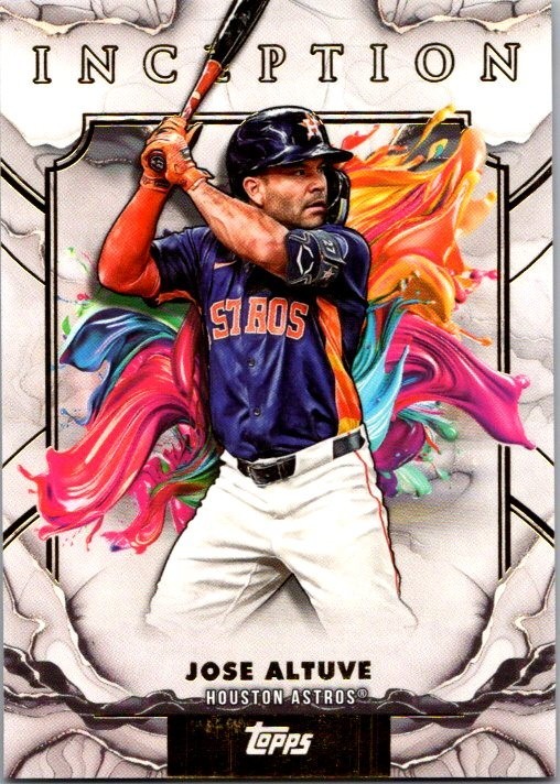 2025 Topps Inception - Jose Altuve #38 Houston Astros