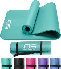 Yoga Mat Exercise NBR Fitness foam mat Extra Thick Non-Slip Large Padded High De