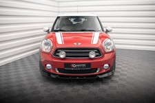 Maxton Design Frontlippe passend für Mini Cooper Countryman R60 FL schwarz Hochg