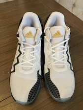 Adidas D.O.N Issue 2 J White Black Men's Basketball Shoes Sport Size 14