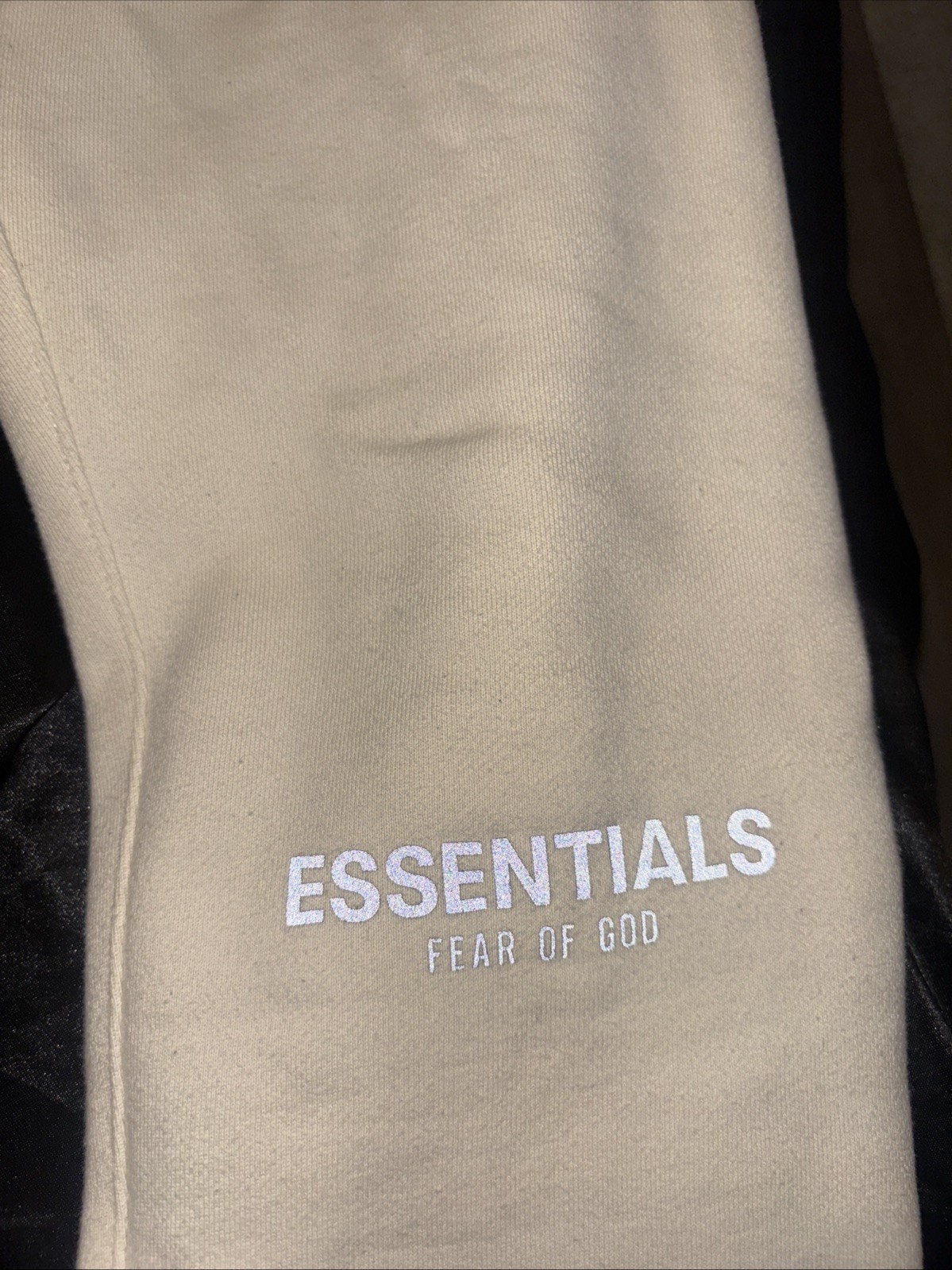 Fear Of God Essentials Sweatpants XS Cream SS20 thumbnail 3