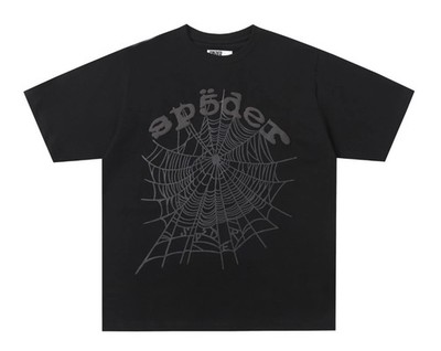 Sp5der Phantom OG Web V2 T-Shirt in Black