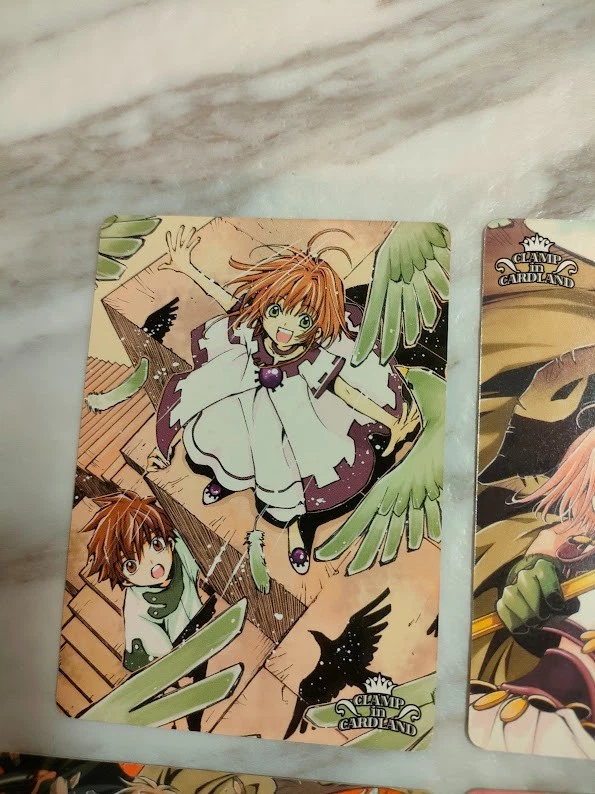 Tsubasa: RESERVoir CHRoNiCLE card Game 4 sheets Japan CLAMP With tracking F/S - Image 2 of 4