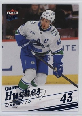 2025-26 Upper Deck Fleer Ultra SP Ice 58/100 Quinn Hughes #114 17ar