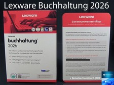 Lexware Buchhalter 2026 Box 365-Tage + Benutzerhandbuch (PDF) OVP NEU