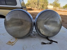 2 1930s Vintage Stabilite Chrome Headlight Buckets Originals Coupe Sedan Ratrod