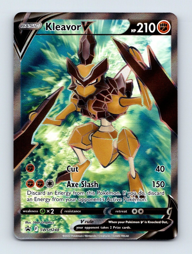 Kleavor V #SWSH248 SWSH Black Star Promos Pokemon Card NM