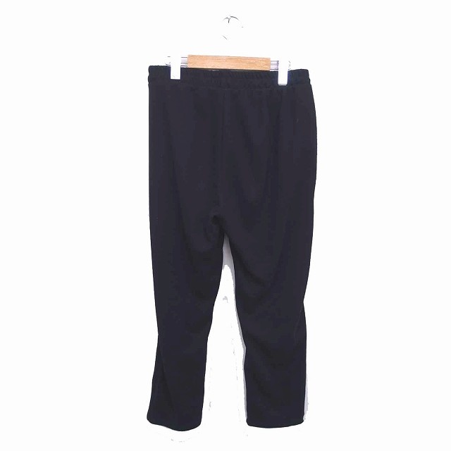 ZARA BASIC Pants Easy Tapered Plain Simple M Blac… - image 2