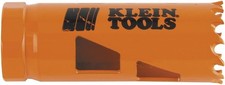 7/8-Inch Bi-Metal Hole Saw, Stainless Steel, Mild Steel, Drywall, Wood, Plastic