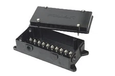 Pollak 52-248p Junction Box,10-Terminal,Pkgd