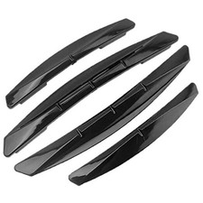 4pc Universal Car Door Edge Guards Rubber Protector for Sedans Trucks SUVs