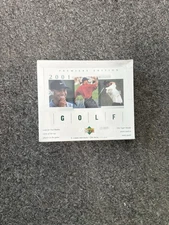 2001 Upper Deck Premiere Edition Golf FACTORY SEALED Hobby Box TIGER ROOKIE