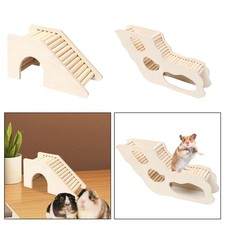 Hamster Climbing Toy Wooden Bridge for Other Small Animals Pet Gifts
