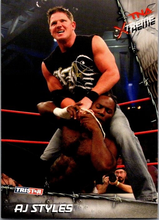 AJ Styles #8 Tristar 2010 TNA WWE HOF