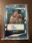 2025 Panini Zhou Qi Base Autographs (Raw)