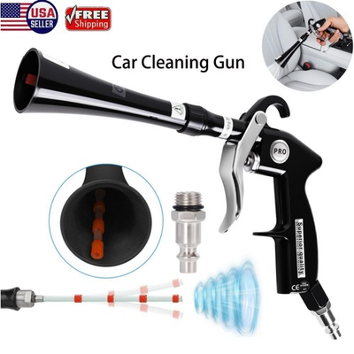 #ad Air Cleaning Gun Vortex Air Blow High Pressure Quickly Remove Dust Car Interior $17.59