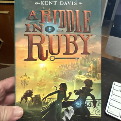 A Riddle in Ruby 1 by Kent Davis (2015, Hardcover) Pirates Adventure