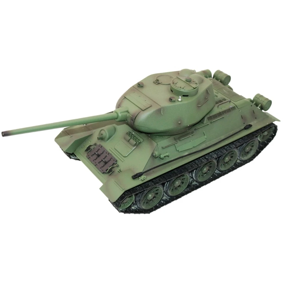 AMEWI T34/85 Kettenfahrzeug grün/tarn 1:16 Advanced Line II IR/BB, Soundmodul