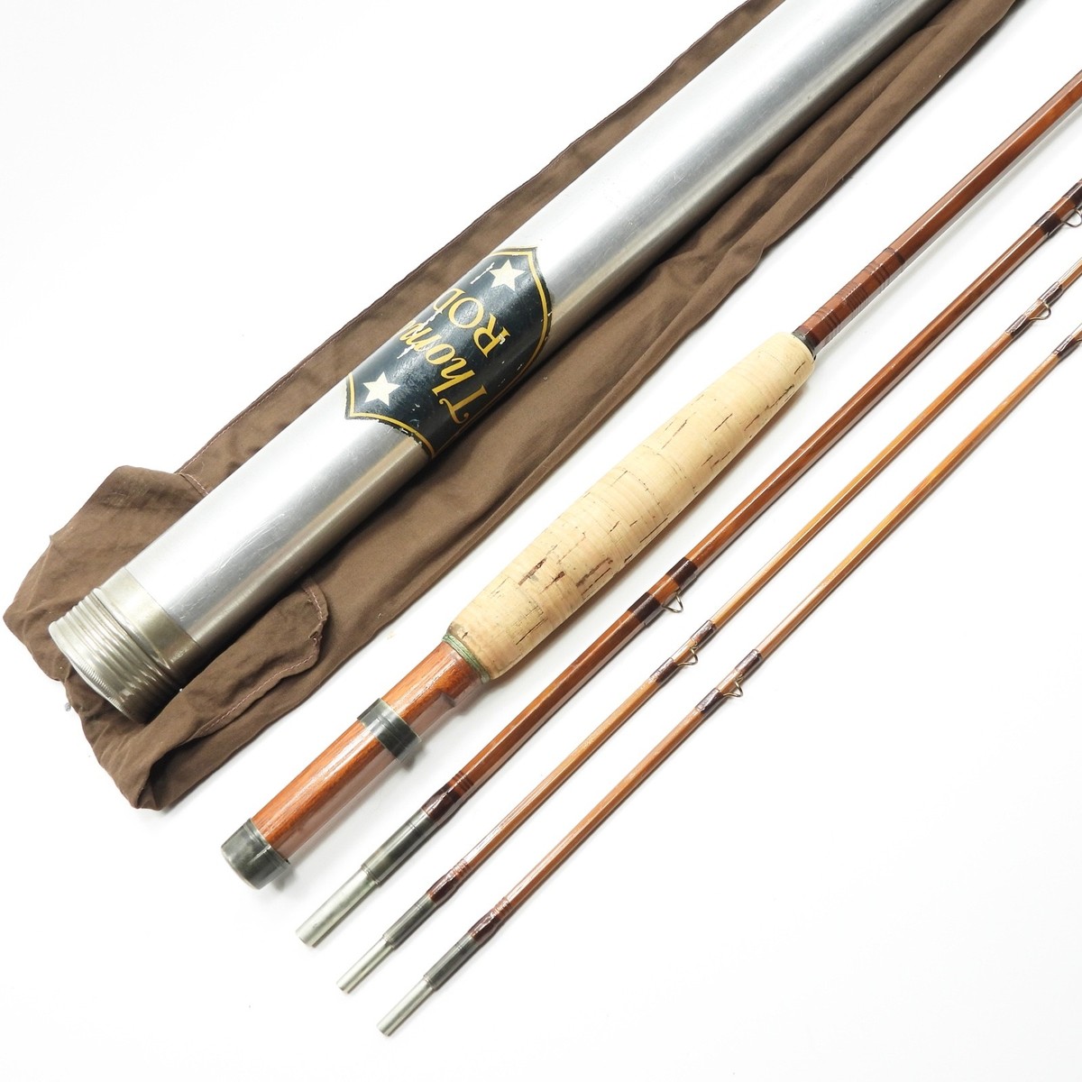 F.E. Thomas “Special” Bamboo Fly Fishing Rod. 8 1/2'. 3/2. W/ Tube
