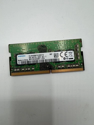 barrettes mémoire RAM DDR4 – 8 Go – Samsung – Pour PC Portable – Occasi