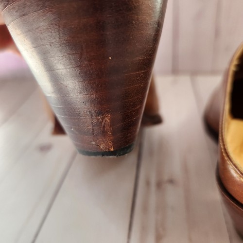 Lucchese Charlie Horse Women's Mules 10B Western Brown Leather - Picture 10 of 12