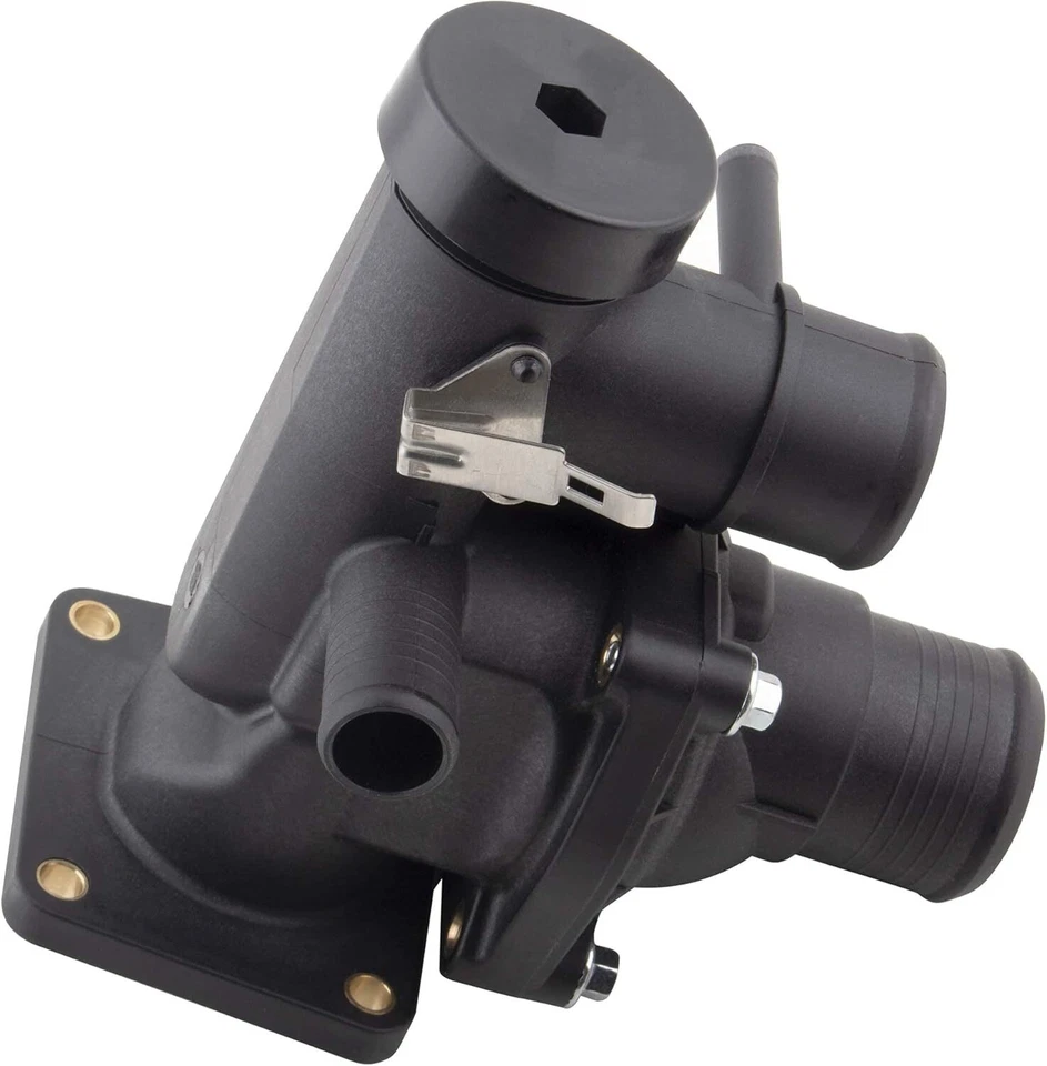 Thermostat Housing Assembly w/ Thermostat For Lincoln LS 00-02 Ford Thunderbird - Image 4 of 4