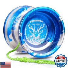 Fetesnice Professional Yoyo - Responsive Metal Yo-yo for Kids and Adults, Rep