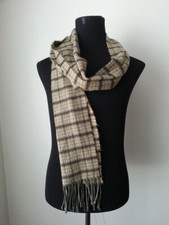 Geoffrey Beene Cahsme Men Scarf 100 Acrylic Made in ITALY 63"x11"