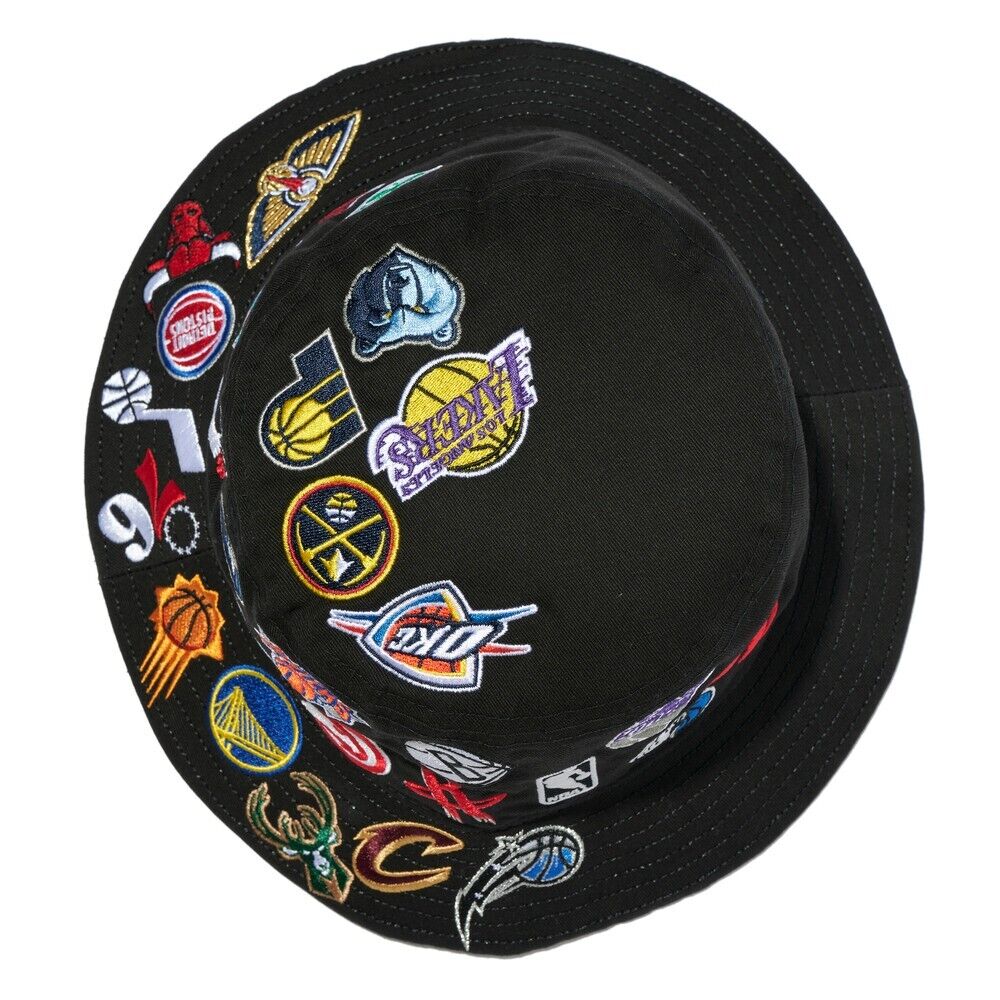 NEW ERA Bucket Hat NBA All Over Team Logo 9FIFTY Basketball NEW ERA Bucket Hat NBA All Over Team Logo 9FIFTY Basketball