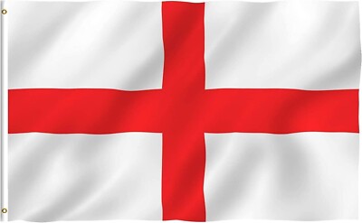 Extra große England Flagge 8x5FT 244*150cm St George's Cross