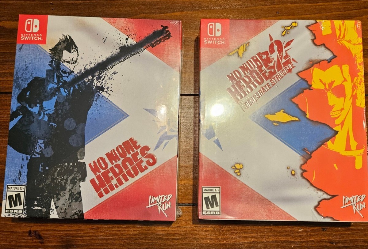Game No More Heroes And Physical No More Heroes 1+2 Limited Run