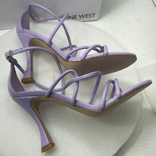 Nine West Besasy Strappy Dress Sandals, Purple, Women Size 9M Item#714/715 - Picture 8 of 14