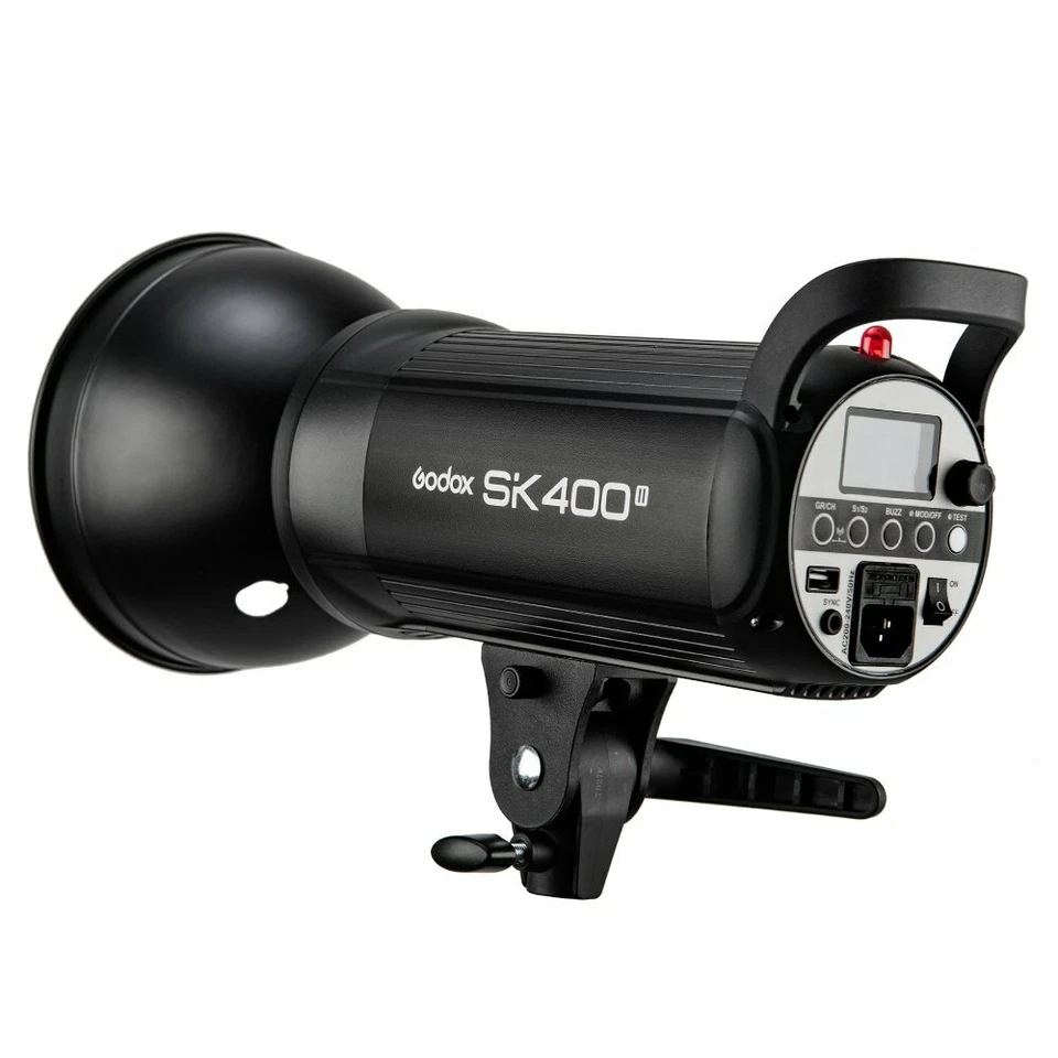 Godox SK400II 400W 2.4G 1/8000s Studio Flash + 35*160cm Grid Softbox +2m Stand - Image 3 of 4