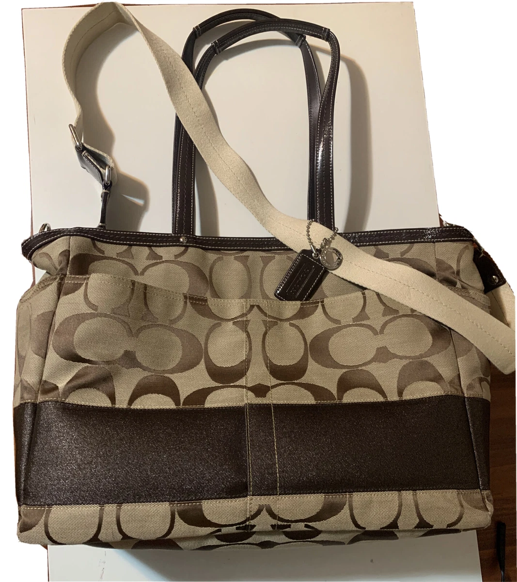 Coach XL signature tote