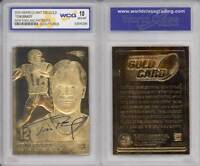 Tom Brady 2005 Sculptured Gold Card - Graded Gem Mint 10 - England Patriots Tom Brady 2005 Sculptured Gold Card - Graded Gem Mint 10 - England Patriots